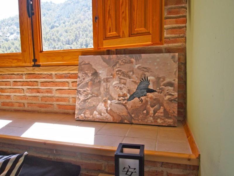 Observatorio De Aves Mas De Bunyol Valderrobres Extérieur photo